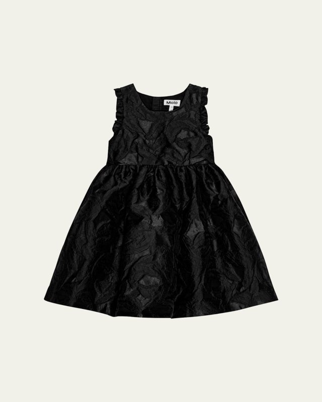 Girl's Cortney Textured A-Line Dress, Size 3T